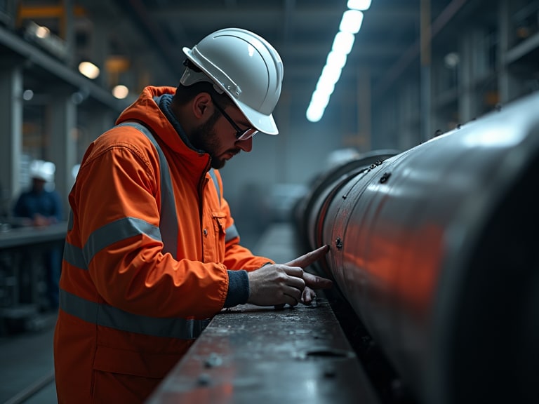 Team van Russo NV op locatie — specialisten in industriële coatings, stralen en brandwering in Antwerpen